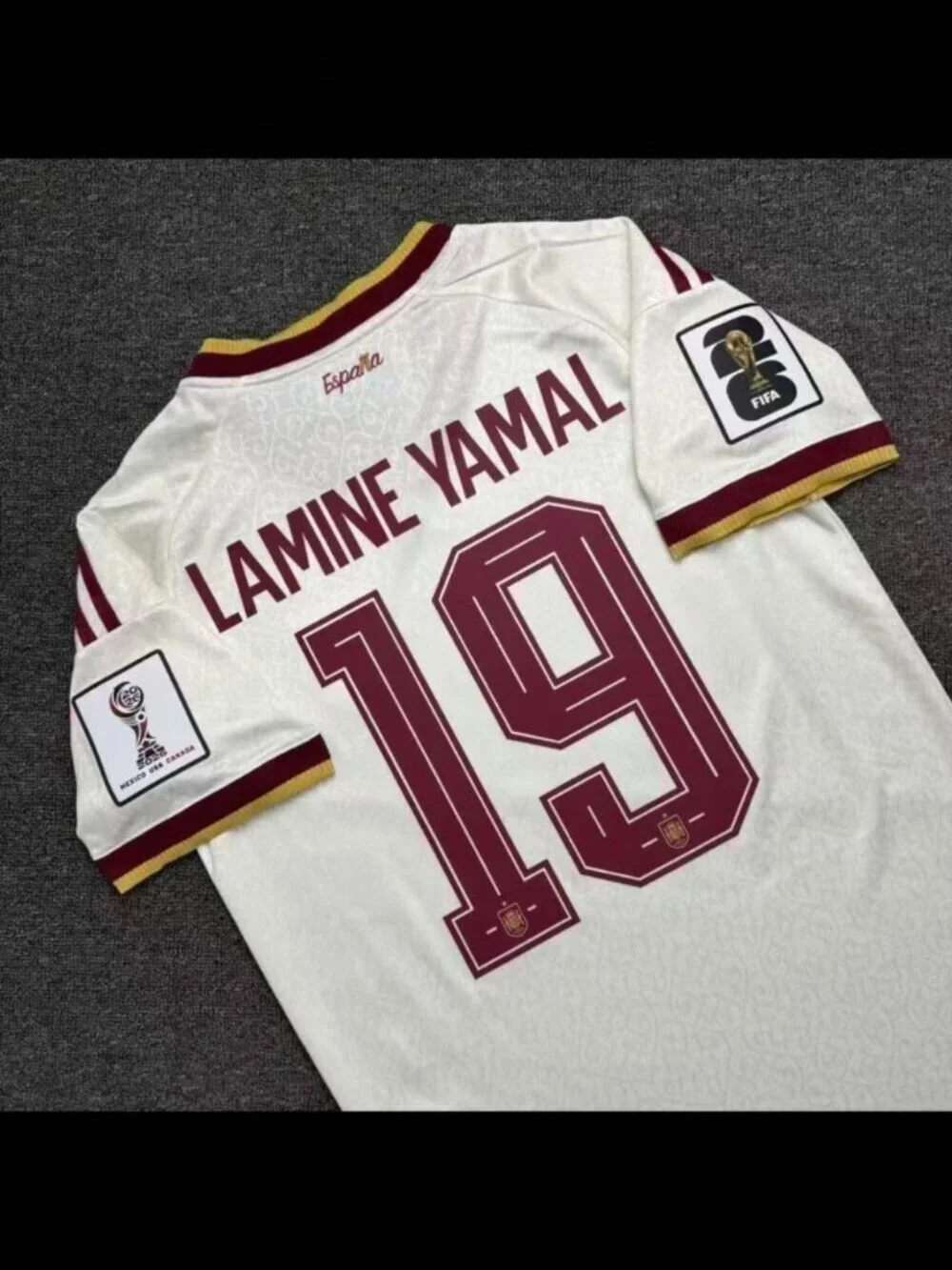 Adidas Spain Lamine Yamal #19 Soccer Jersey NWT